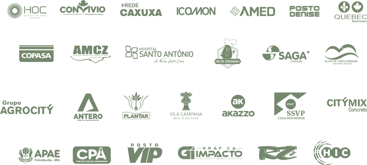 imagem das logos das empresas
